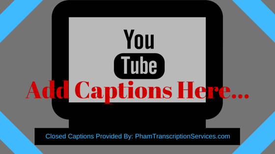 Caption File Transcript YouTube